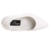 Blanc Mat 13 cm SEDUCE-420 Escarpins Talons Aiguilles Hommes