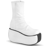Blanc Sudine 9 cm VIOLET-100 bottines demonia plateforme