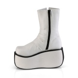 Blanc Sudine 9 cm VIOLET-100 bottines demonia plateforme
