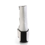 Blanc Sudine 9 cm VIOLET-100 bottines demonia plateforme