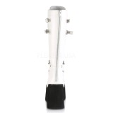 Blanc Vegan 11,5 cm Demonia KERA-200 bottes plateforme gothique