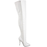 Blanc Verni 13 cm SEDUCE-3010 bottes overknee femme