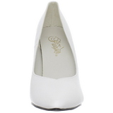 Blanc Verni 13 cm SEDUCE-420V escarpins  bout pointu