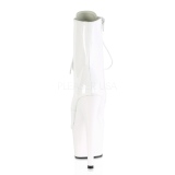 Blanc Verni 18 cm ADORE-1020 bottines plateforme pour femmes