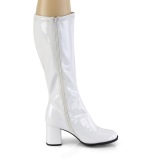 Blanc Verni 7,5 cm GOGO-300-2 disco bottes  talon carr annes 70