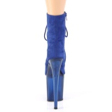 Bleu Sudine 20 cm FLAMINGO-1020FST bottines de striptease