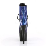 Bleu Verni 18 cm ADORE-1020SHG bottines de pole dance