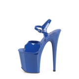 Bleu plateforme 20 cm FLAMINGO-809 talons hauts pleaser