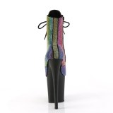 Bottines pierre strass 20 cm FLAMINGO-1020RS2 bottines talons hauts pleaser