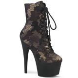 Camoflash Toile 18 cm ADORE-1020CM pleaser bottines  plateforme