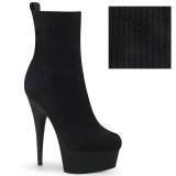 Chaussettes tricotes 15 cm DELIGHT-1002-2 bottillons et riccianera stretch