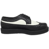 Cuir 2,5 cm CREEPER-608 Chaussures Creepers Hommes Plateforme
