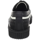 Cuir 2,5 cm CREEPER-608 Chaussures Creepers Hommes Plateforme