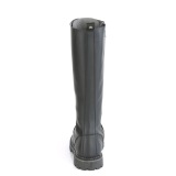 Cuir Vegan RIOT-20 bottes  cap d acier - bottes de combat demonia