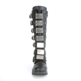 Cuir Vegan RIOT-21MP bottes  cap d acier - bottes de combat demonia