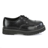 Cuir vritable RIOT-03 chaussures demonia - chaussures  cap d acier punk