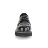 Cuir vritable RIOT-03 chaussures demonia - chaussures  cap d acier punk