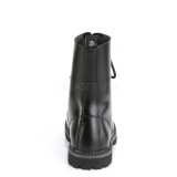 Cuir vritable RIOT-10 bottes  cap d acier demonia - bottes de combat unisex