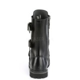 Cuir vritable RIOT-12BK bottes  cap d acier - bottes de combat demonia