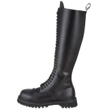 Cuir vritable RIOT-20 bottes  cap d acier - bottes de combat demonia
