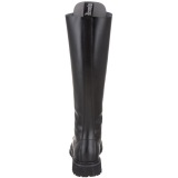 Cuir vritable RIOT-20 bottes  cap d acier - bottes de combat demonia