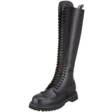 Cuir vritable RIOT-20 bottes  cap d acier - bottes de combat demonia