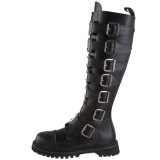 Cuir vritable RIOT-21MP bottes  cap d acier - bottes de combat demonia
