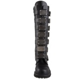 Cuir vritable RIOT-21MP bottes  cap d acier - bottes de combat demonia