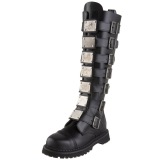Cuir vritable RIOT-21MP bottes  cap d acier - bottes de combat demonia