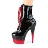 Deux tons 18 cm Pleaser ADORE-1020BR-H bottines de pole dance