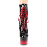 Deux tons 18 cm Pleaser ADORE-1020BR-H bottines de pole dance