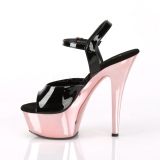 Dore 15 cm Pleaser KISS-209 Chrome Plateforme Talons Hauts