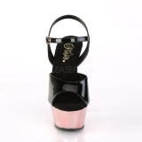 Dore 15 cm Pleaser KISS-209 Chrome Plateforme Talons Hauts