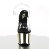 Dore 18 cm ADORE-708 Chrome Plateforme Talons Hauts
