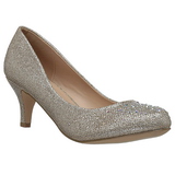 Dore Pierre Cristal 6,5 cm DORIS-06 Chaussures Escarpins de Soire