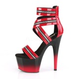 Double Couleur 18 cm ADORE-766 chaussures plateforme et talons