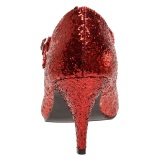 Escarpins mary jane glitter 8 cm DOROTHY escarpins de princesse chaussures cosplay