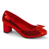 Escarpins paillettes papillon 5 cm DOROTHY escarpins de princesse chaussures cosplay