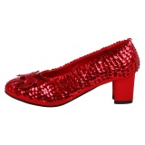 Escarpins paillettes papillon 5 cm DOROTHY escarpins de princesse chaussures cosplay