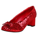 Escarpins paillettes papillon 5 cm DOROTHY escarpins de princesse chaussures cosplay