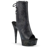 Etincelle 15 cm DELIGHT-1018MMG bottines bout ouvert