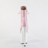 FLAMINGO-1020 20 cm bottine talon haut femme pleaser rose