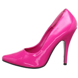 Fuchsia Verni 13 cm SEDUCE-420 Escarpins Talons Aiguilles Hommes