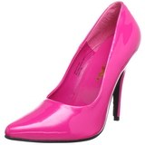 Fuchsia Verni 13 cm SEDUCE-420 Escarpins Talons Aiguilles Hommes