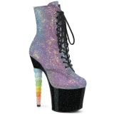 Glitter 18 cm UNICORN-1020G bottines de pole dance