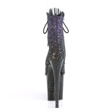 Glitter 20 cm FLAMINGO-1021OMBG peep toe bottines plateforme de pole dance