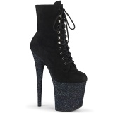 Glitter Sudine 20 cm FLAM-1020FSMG bottines de striptease