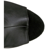 Gris 18 cm ADORE-1024RSF bottines a frangees pour femmes a talon