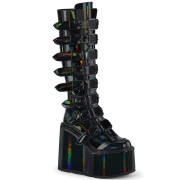 Hologramme 14 cm SWING-815 plateforme bottes alternative  boucles noires