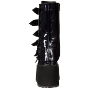 Hologramme 9 cm DAMNED-225-2 plateformes bottes  boucles pour femmes